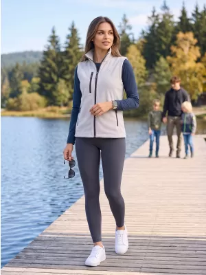 Fleeceweste für Damen ALTISPORT ALW002525 HELLGRAU