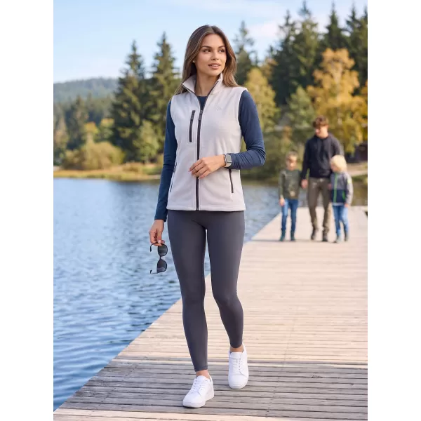  Fleeceweste für Damen ALTISPORT ALW002525 HELLGRAU 
