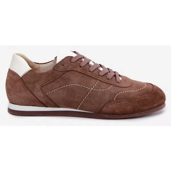  Damen-Sneaker ZAZOO N1414/772/1098 BRAUN/BEIGE 