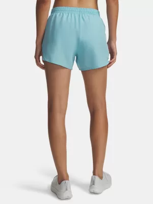 Damen-Shorts UNDER ARMOUR UA FLY BY 3 SHORTS 1382438-425 BLAU