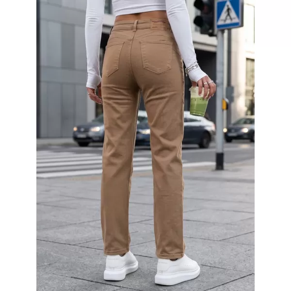  Damenhosen DSTREET UY3095 KARAMELL 