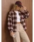 Damenjacke DSTREET TY6047 BURGUND
