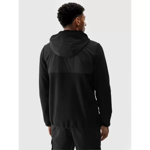  Herren-Sweatshirt 4F WMM00TSWSM1768 TIEFSCHWARZ 