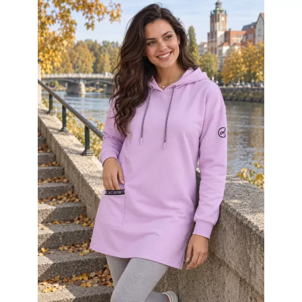  Damen-Sweatshirt ALTISPORT IVIE VIOLETT 