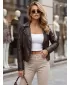 Damenjacke DSTREET TY5710 BRAUN