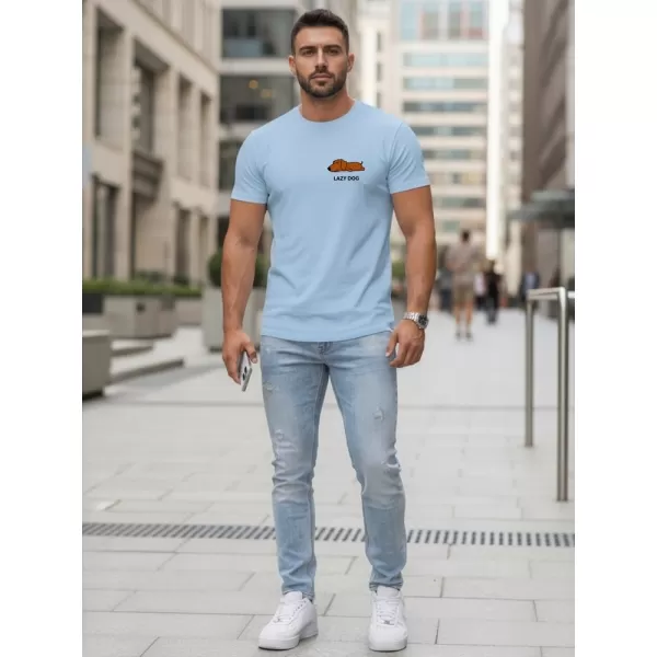  Herren-T-Shirt DSTREET NX5096R-SK HELLBLAU 