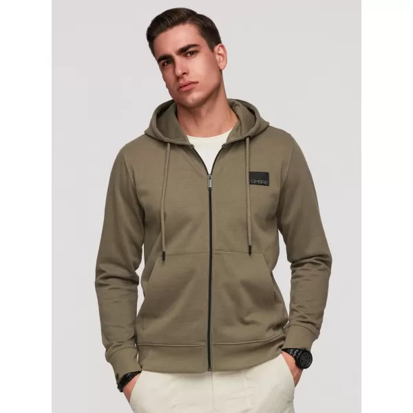  Herren-Sweatshirt OMBRE OM-SSZP-0256 OLIVE 