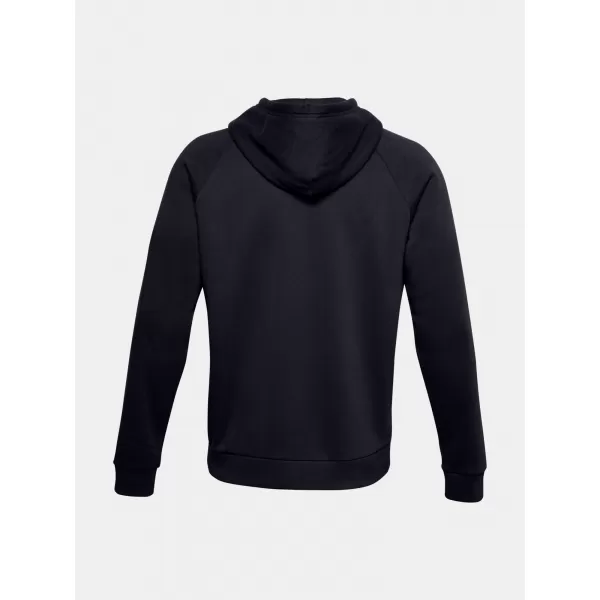  Herren-Sweatshirt UNDER ARMOUR RIVAL FLEECE BOX LOGO HD 1357095-001 SCHWARZ 