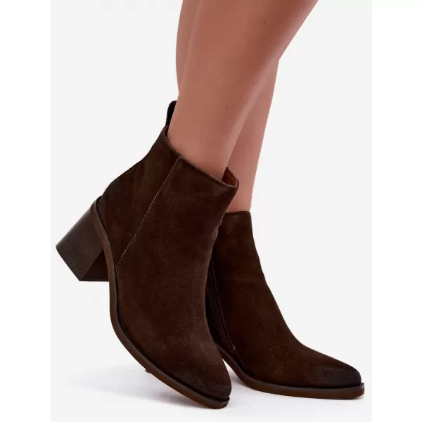  Damen-Stiefeletten VINCEZA 133100 SCHOKOLADE 