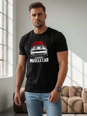 Herren-T-Shirt DSTREET NX046R SCHWARZ