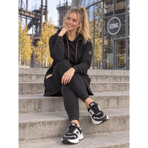  Damen-Sweatshirt ALTISPORT IVIE SCHWARZ 