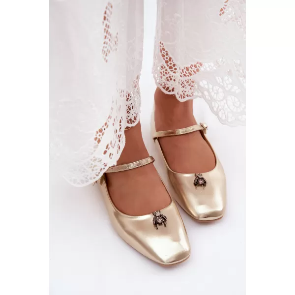  Ballerinas für Damen BOTO 6672 GOLD 