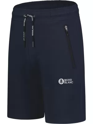 Baumwollshorts für Herren NORDBLANC RELAXEDFIT NBSPM8254 DUNKELBLAU