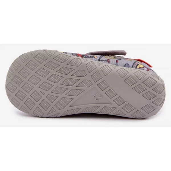  Kinderhausschuhe MILAMI 112/BR-81 GRAU 