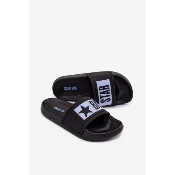  Kinderhausschuhe BIG STAR SHOES TT374A003 SCHWARZ/BLAU 
