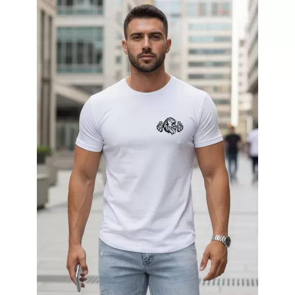  Herren-T-Shirt DSTREET NX5084R WEIß 