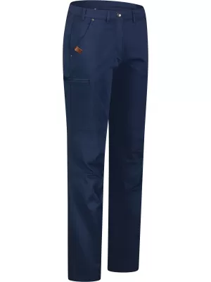 Baumwollhose für Damen NORDBLANC VILLAGE NBSPL8367 BLAU