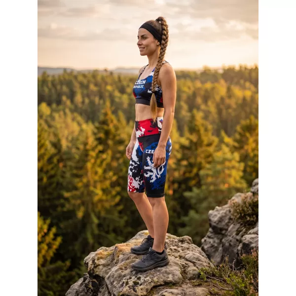  Damen Premium-Funktionsleggings oberhalb des Knies (neue Größen) ALTISPORT VOJ/ALW036LEG06 FLECKEN 