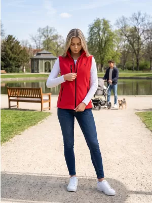 Fleeceweste für Damen ALTISPORT ALW002525 ROT