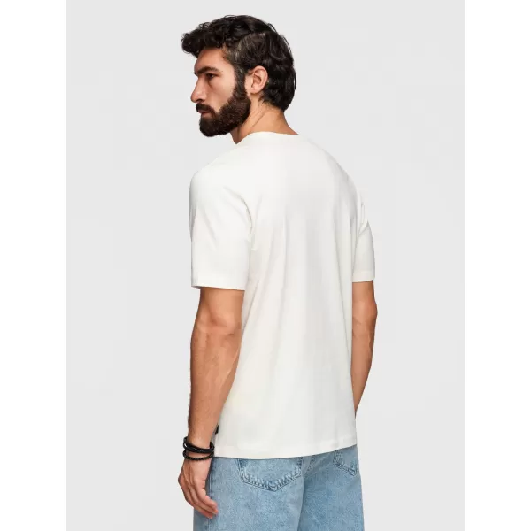  Herren-T-Shirt OMBRE OM-TSPT-0286 WEIß 