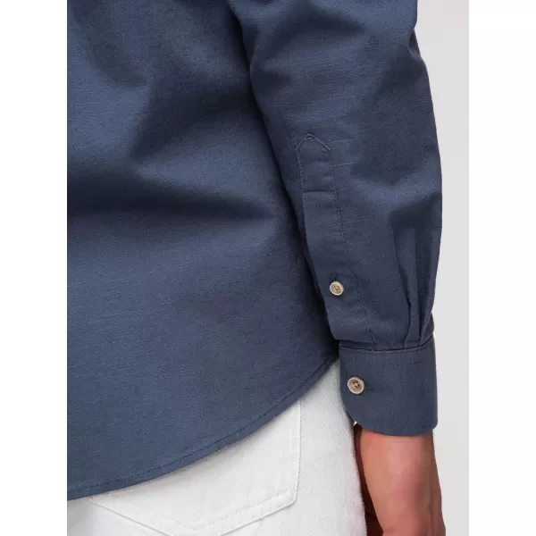  Herrenhemd OMBRE OM-SHCS-0134 BLAU 