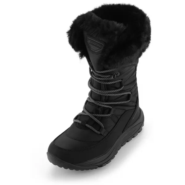  Winterstiefel für Damen ALPINE PRO LEWRA SCHWARZ 