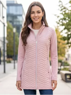 Hybridmantel für Damen ALTISPORT IRYSA BEIGE