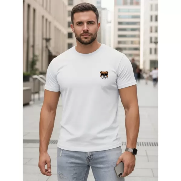  Herren-T-Shirt DSTREET NX0125R-WH WEIß 
