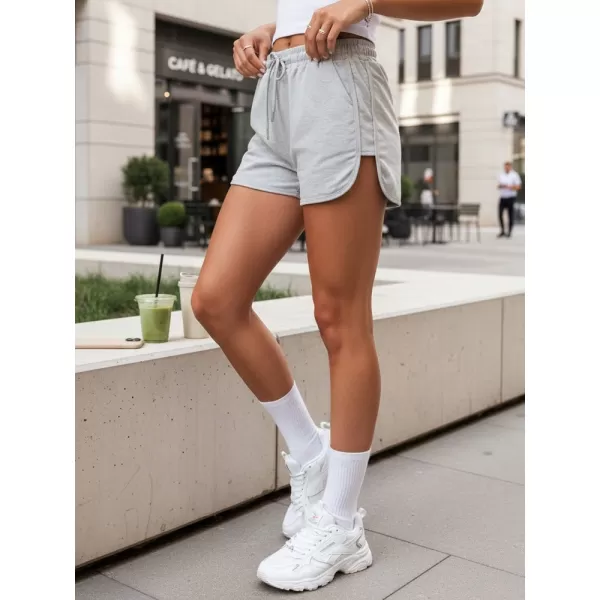  Damen-Shorts DSTREET SY0322 HELLGRAU 