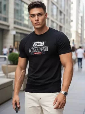 Herren-T-Shirt DSTREET RX5407 SCHWARZ