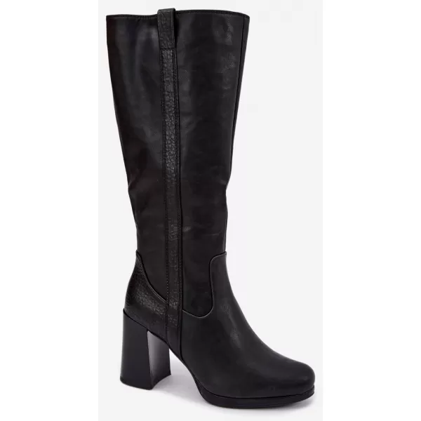  Damenstiefel BOTO FAF125B-6 SCHWARZ 