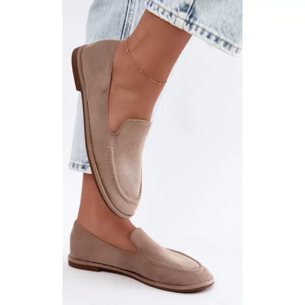  Damenmokassins BOTO 9889 KHAKI 