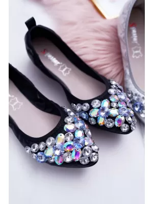 Ballerinas für Damen BOTO CC87 SCHWARZ