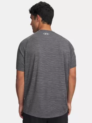 Herren-T-Shirt UNDER ARMOUR TECH TEXTURED SS 1382796-026 GRAU