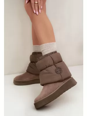 Schneemänner für Frauen BIG STAR SHOES UU274732 DUNKELBEIGE