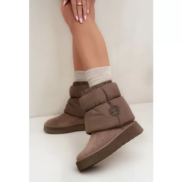  Schneemänner für Frauen BIG STAR SHOES UU274732 DUNKELBEIGE 