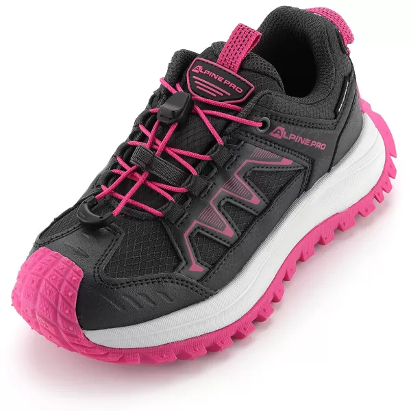  Outdoor-Schuhe für Kinder ALPINE PRO GERNO DUNKLES ECHTES GRAU 