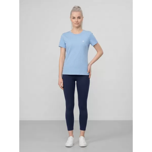  Damen-T-Shirt 4F WMM00TTSHF3308 DENIM 