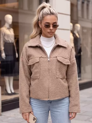 Damenjacke DSTREET 1 TY6105 KARAMELL