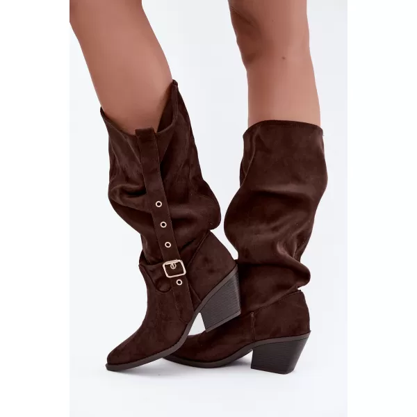  Damenstiefel BOTO CLS-626 SCHOKOLADE 