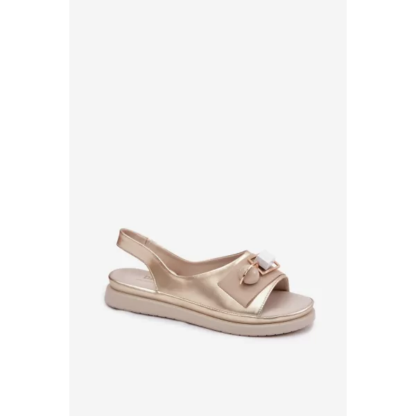  Damensandalen S.BARSKI GR61-5932 GOLD 