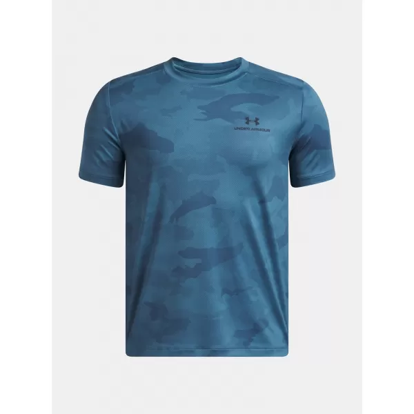  T-Shirt für Jungen UNDER ARMOUR VANISH PRINTED SS 6005133-498 BLAU 