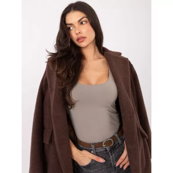  Damenoberteil SUBLEVEL D12099M02803A DUNKELBEIGE 