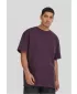 Herren-T-Shirt URBAN CLASSICS TB1778-18329 PFLAUMENVIOLETT