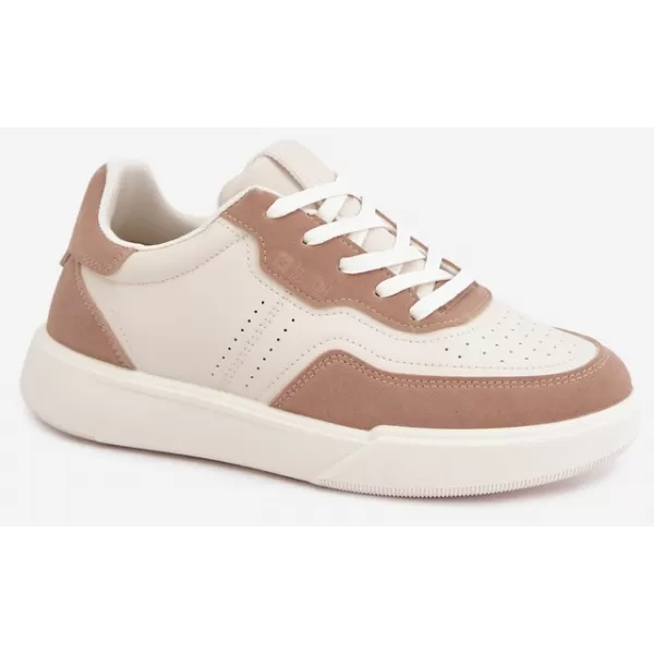  Damen-Sneaker BIG STAR SHOES UU274275 WEIß/BEIGE 