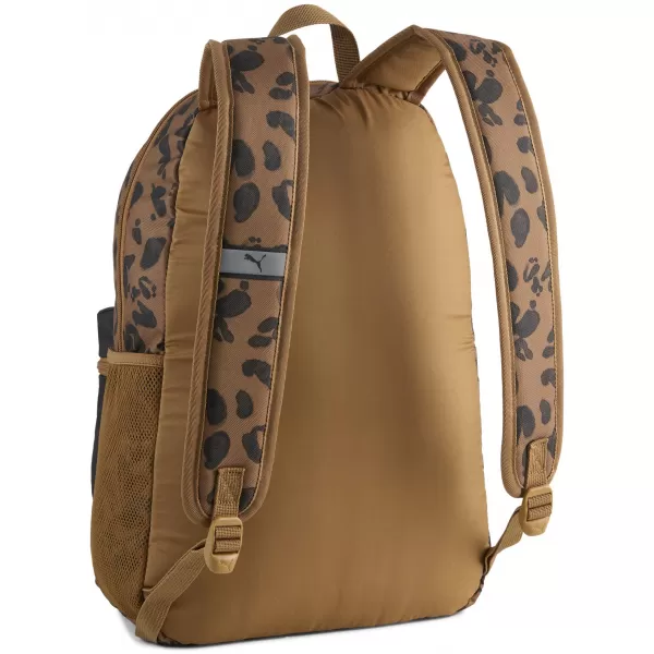  Rucksack PUMA PHASE AOP BACKPACK 09116916 PUMA BLACK/KONA BROWN/LEOPARD AOP 