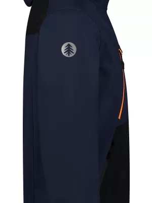 Wasserdichte Herrenjacke NORDBLANC OVERLOOK NBSSM8315 DUNKELBLAU