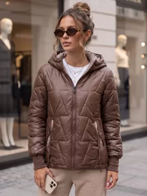 Damenjacke DSTREET TY5782 BRAUN
