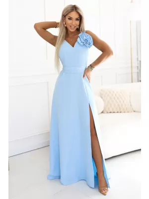 Kleid NUMOCO 669-2 HELLBLAU