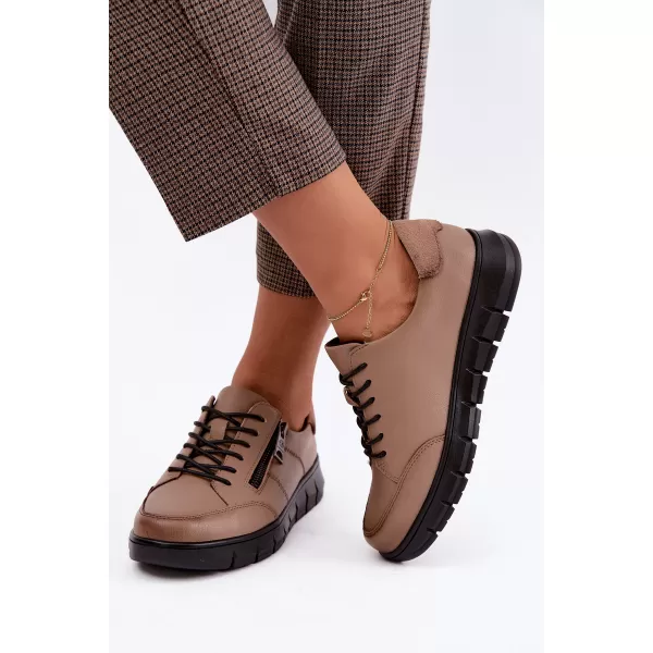  Damen-Stiefeletten VINCEZA 133130 BEIGE 